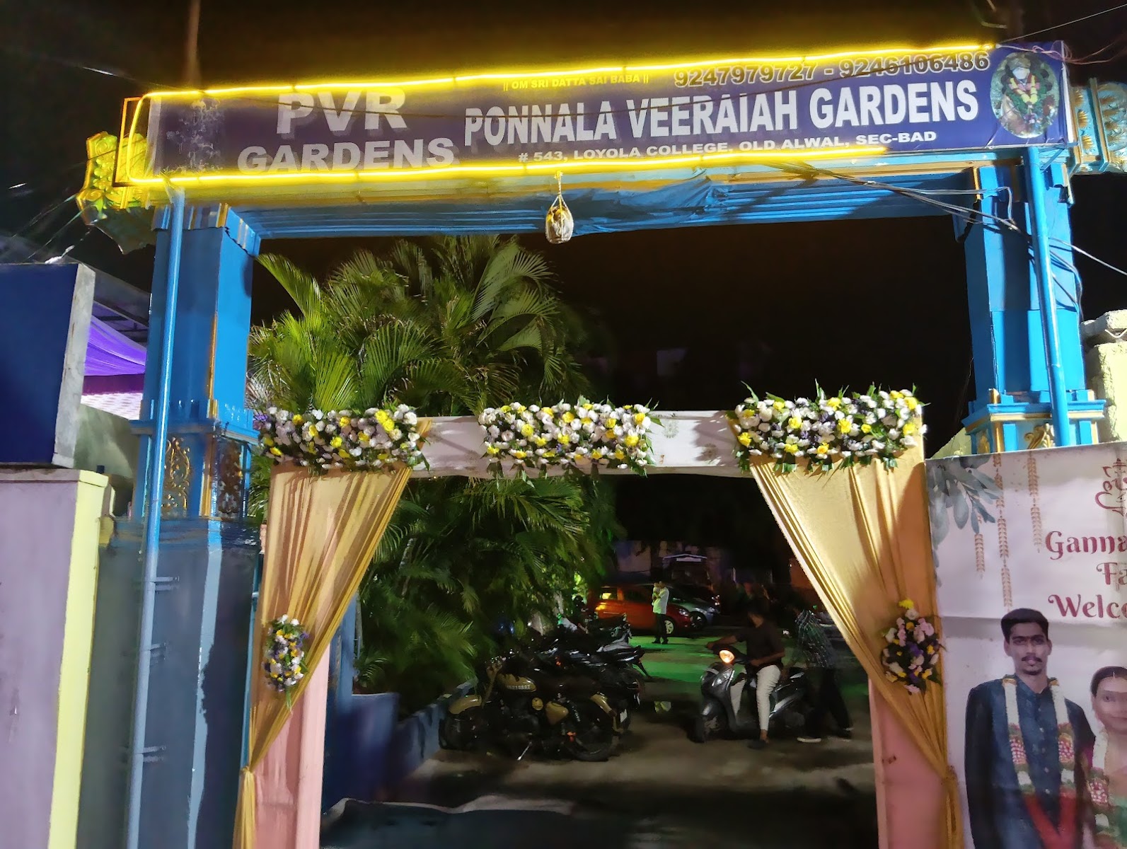 Ponnala Veeraiah Gardens — Banquet Hall in Alwal, Hyderabad (on-site parking, in-house decoration, bar service available, 400–600 guest capacity) — photo 2