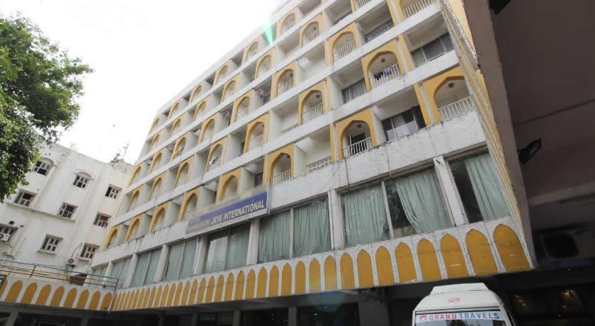 Hotel Jaya International — Banquet Hall in Hyderabad (on-site parking, in-house decoration, outside catering allowed, bar service available)