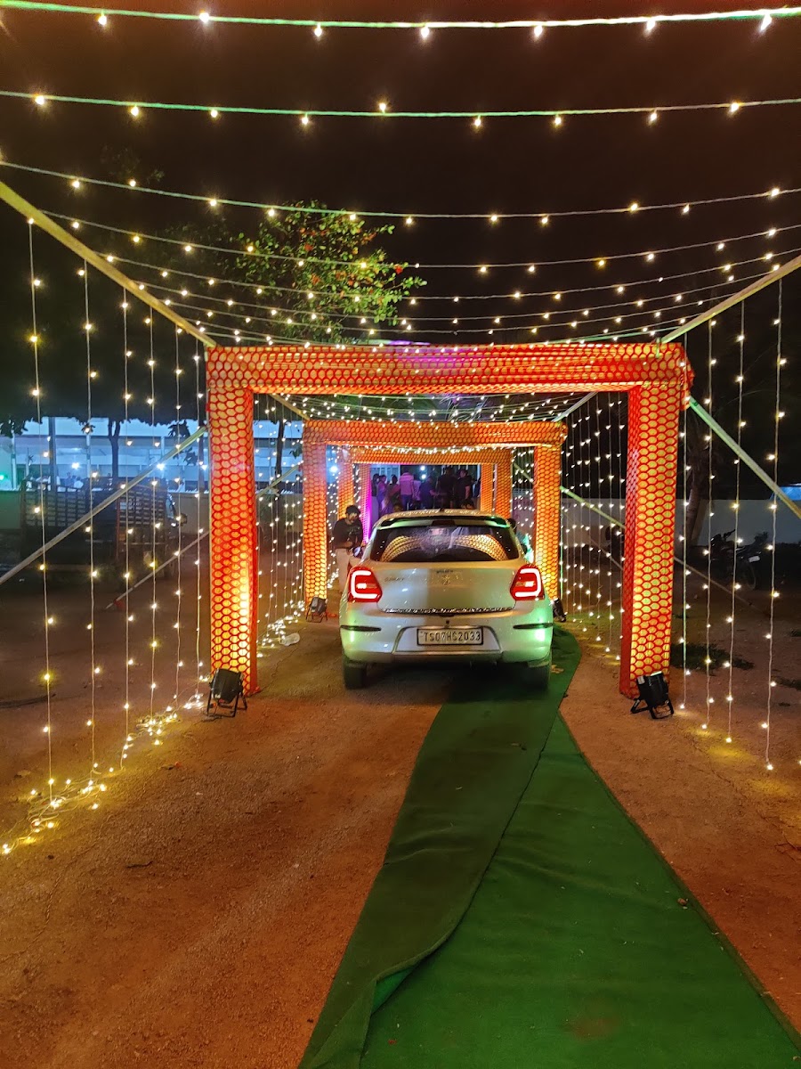 Munugala Sudhaker Reddy Garden — Banquet Hall in Shankarpally, Hyderabad (on-site parking, in-house decoration, DJ permitted, bar service available) — photo 2