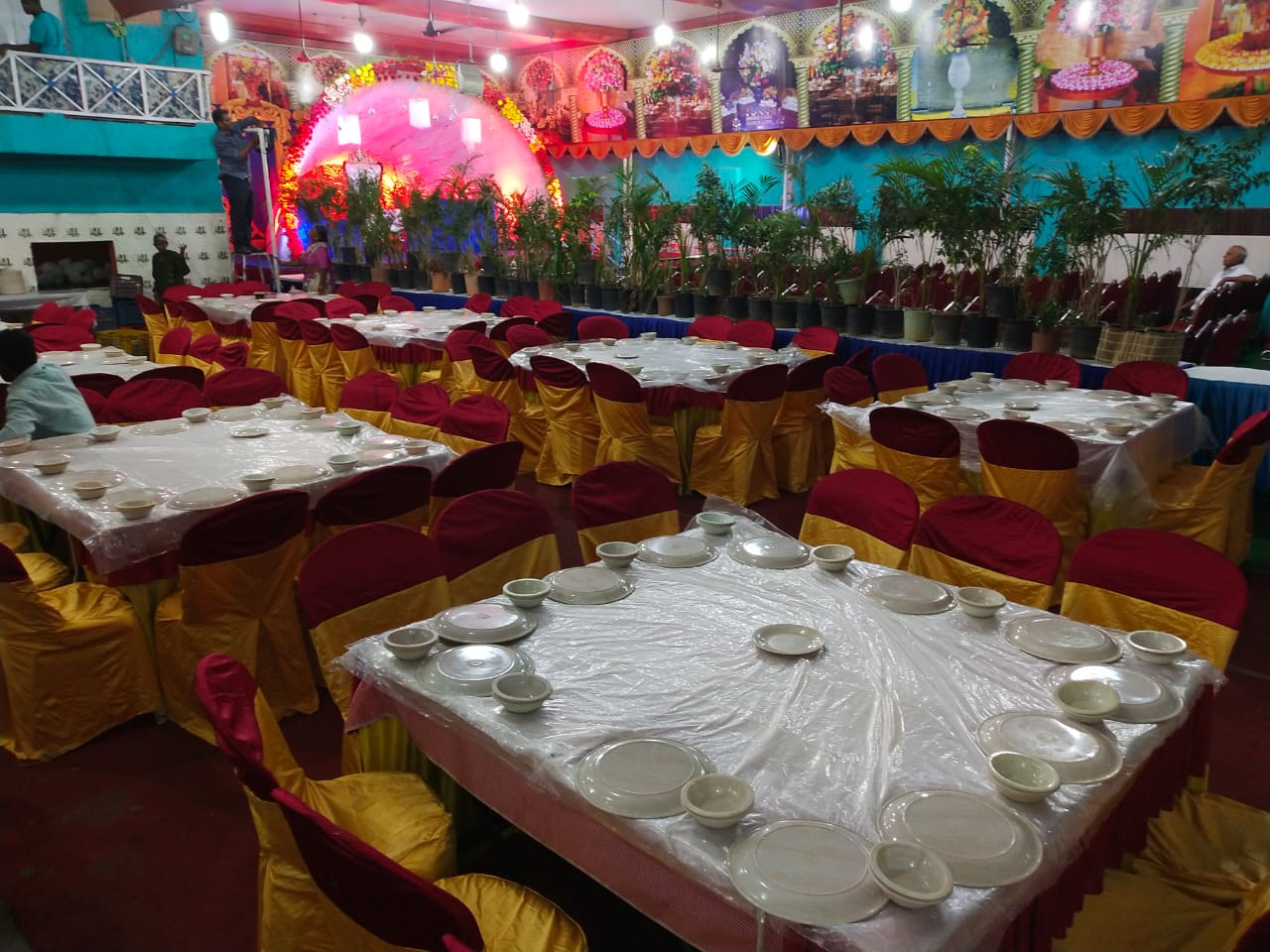 H.h. Function Hall — Banquet Hall in Hyderabad (on-site parking, in-house decoration, bar service available, 300–400 guest capacity)