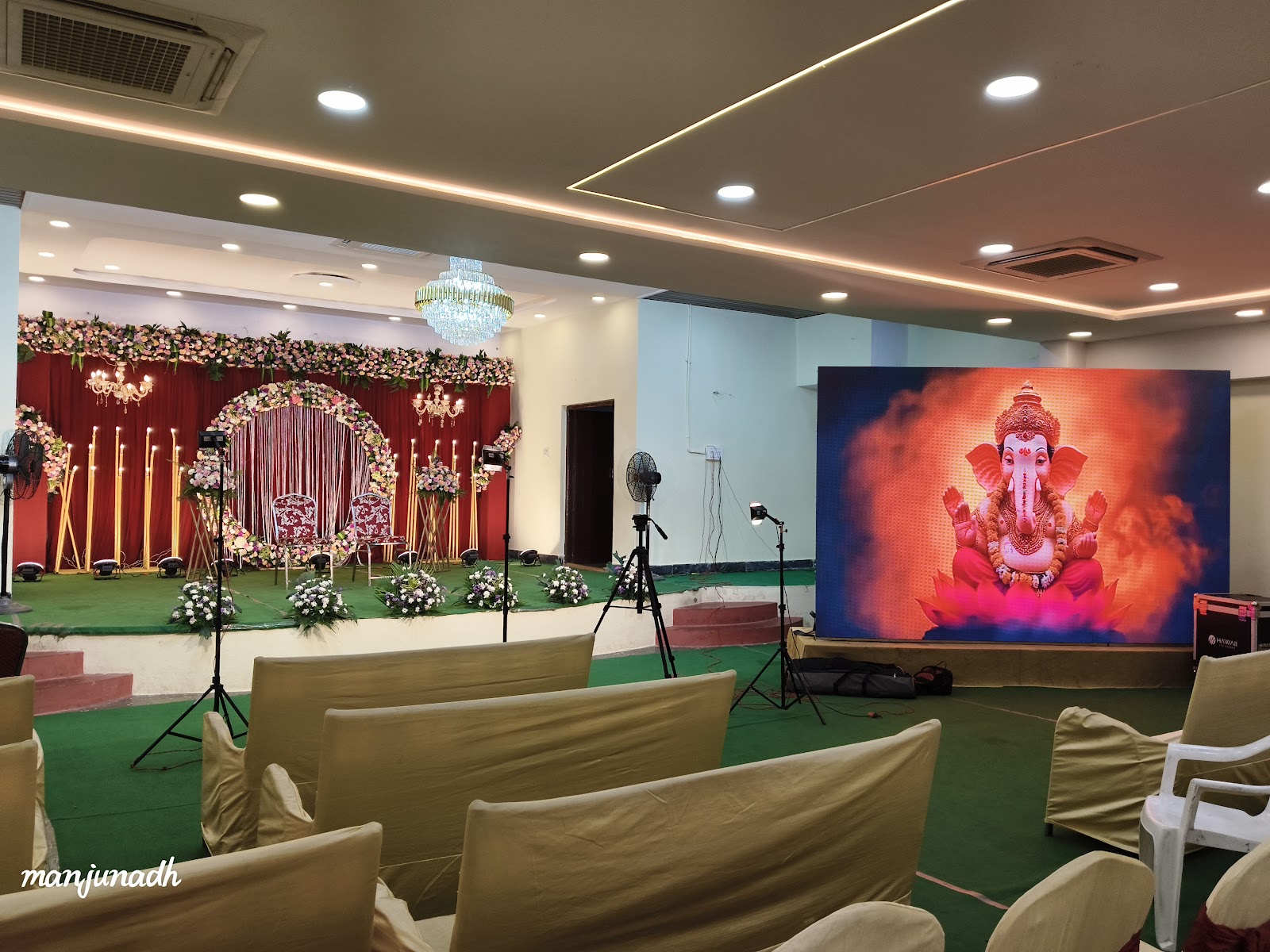 Prasant Gardens — Banquet Hall in AS Rao Nagar, Hyderabad (on-site parking, in-house decoration, bar service available, 400–600 guest capacity) — photo 2