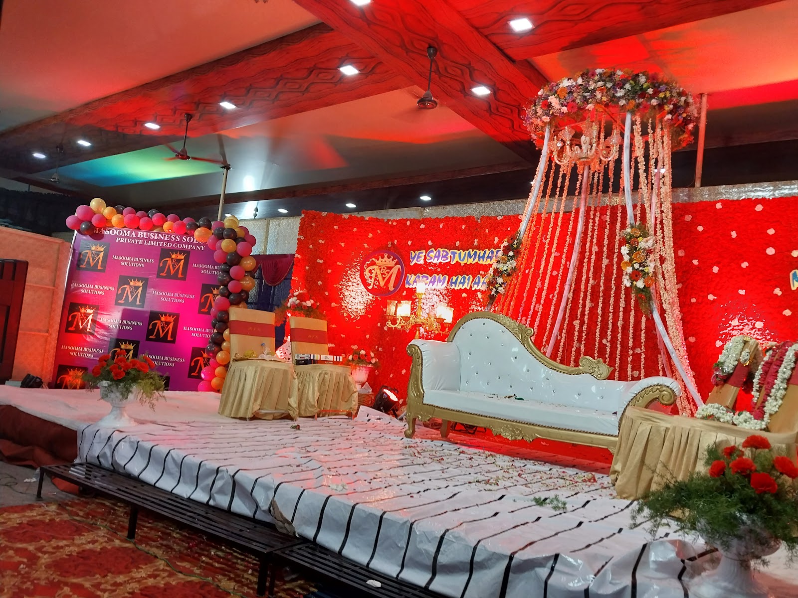 Kareema Function Hall — Banquet Hall in Amberpet, Hyderabad (on-site parking, in-house decoration, DJ permitted, bar service available) — photo 3