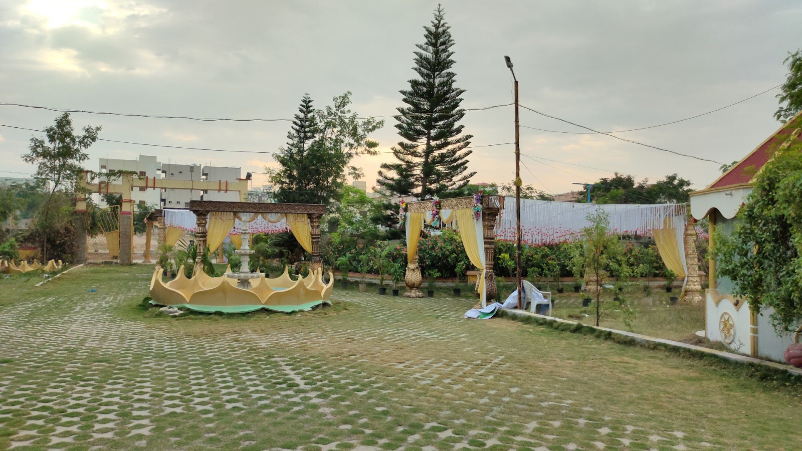 Maa Garden — Banquet Hall in Boduppal, Hyderabad (on-site parking, in-house decoration, outside catering allowed, DJ permitted)