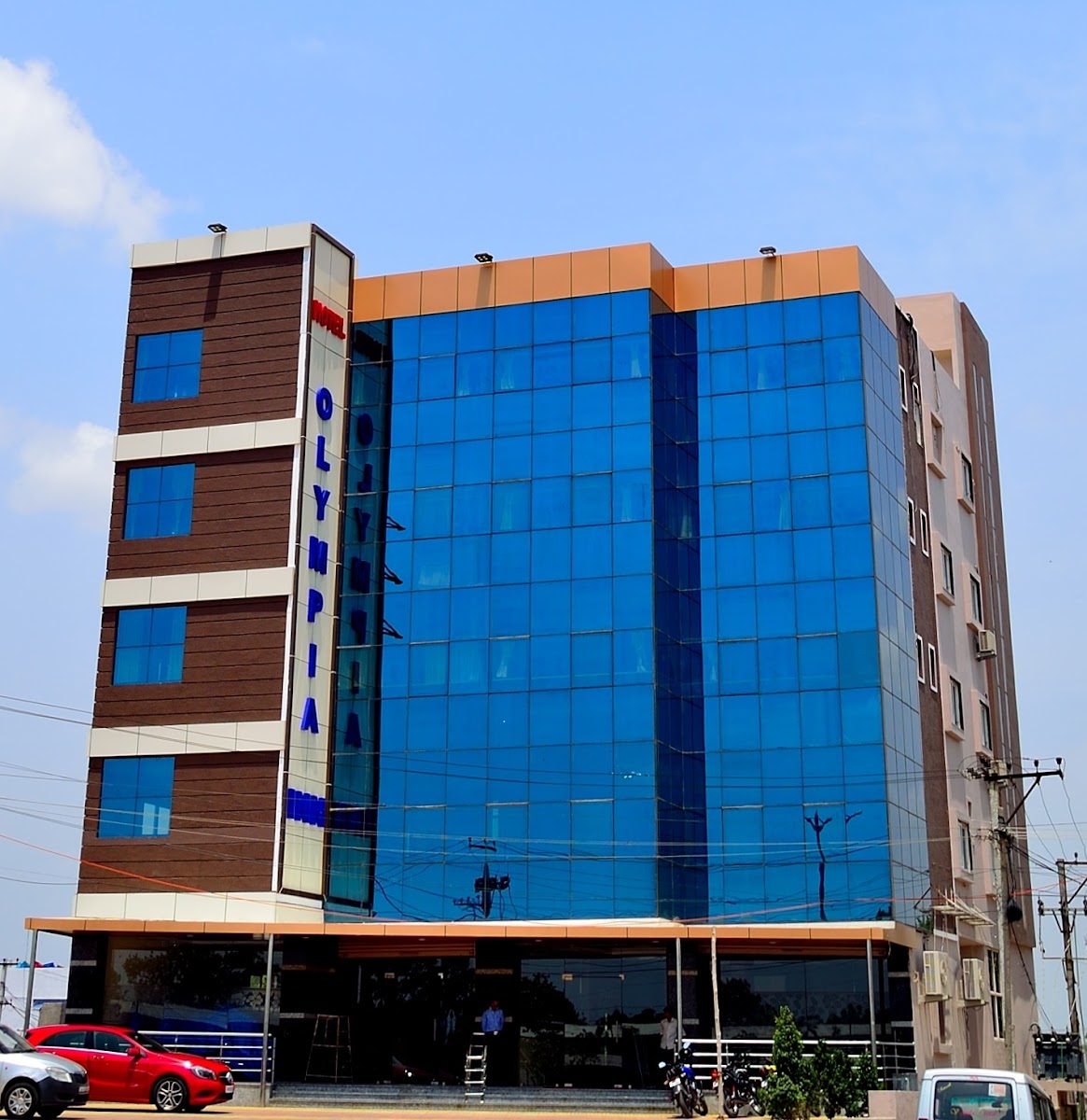 Hotel Olympia Inn — Banquet Hall in Hyderabad (on-site parking, in-house decoration, outside catering allowed, bar service available)
