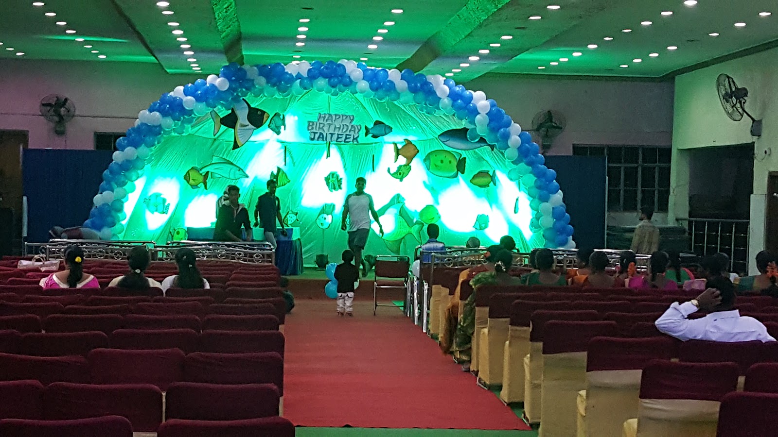 Khushi Function Hall · Rajendra Nagar — Banquet Hall in Rajendra Nagar, Hyderabad (on-site parking, in-house decoration, bar service available, 200–300 guest capacity) — photo 2