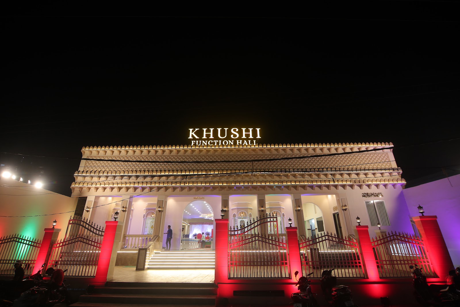 Khushi Function Hall · Rajendra Nagar — Banquet Hall in Rajendra Nagar, Hyderabad (on-site parking, in-house decoration, bar service available, 200–300 guest capacity) — photo 4