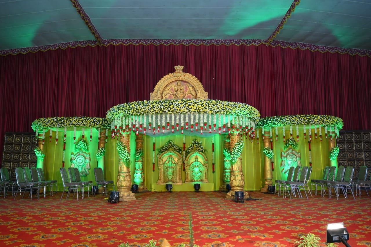 Sri Om Gardens — Banquet Hall in Medchal, Hyderabad (on-site parking, in-house decoration, bar service available, 1000–1500 guest capacity) — photo 4