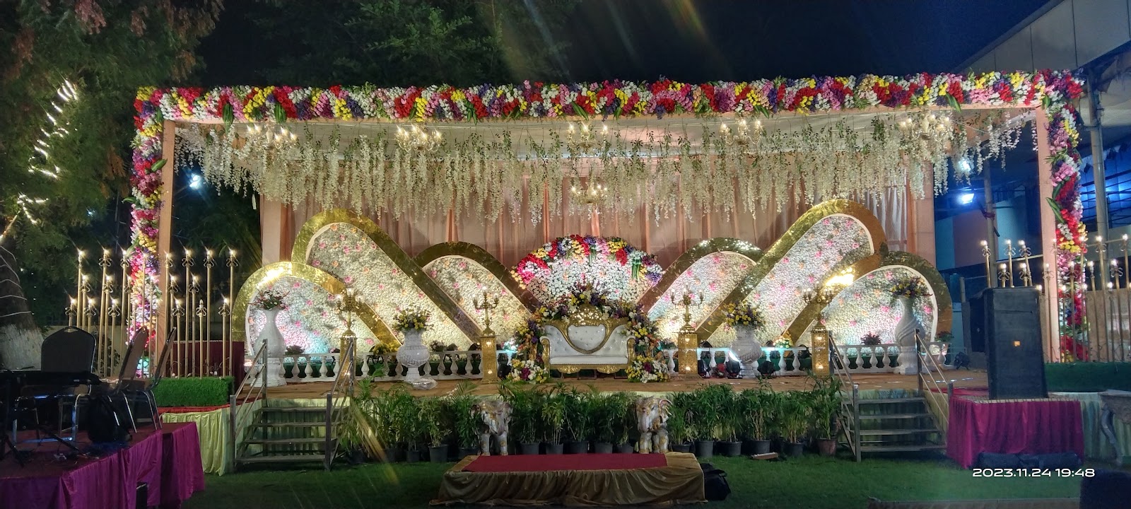 Sri Balaji Gardens · Champapet — Banquet Hall in Champapet, Hyderabad (on-site parking, in-house decoration, DJ permitted, bar service available) — photo 2