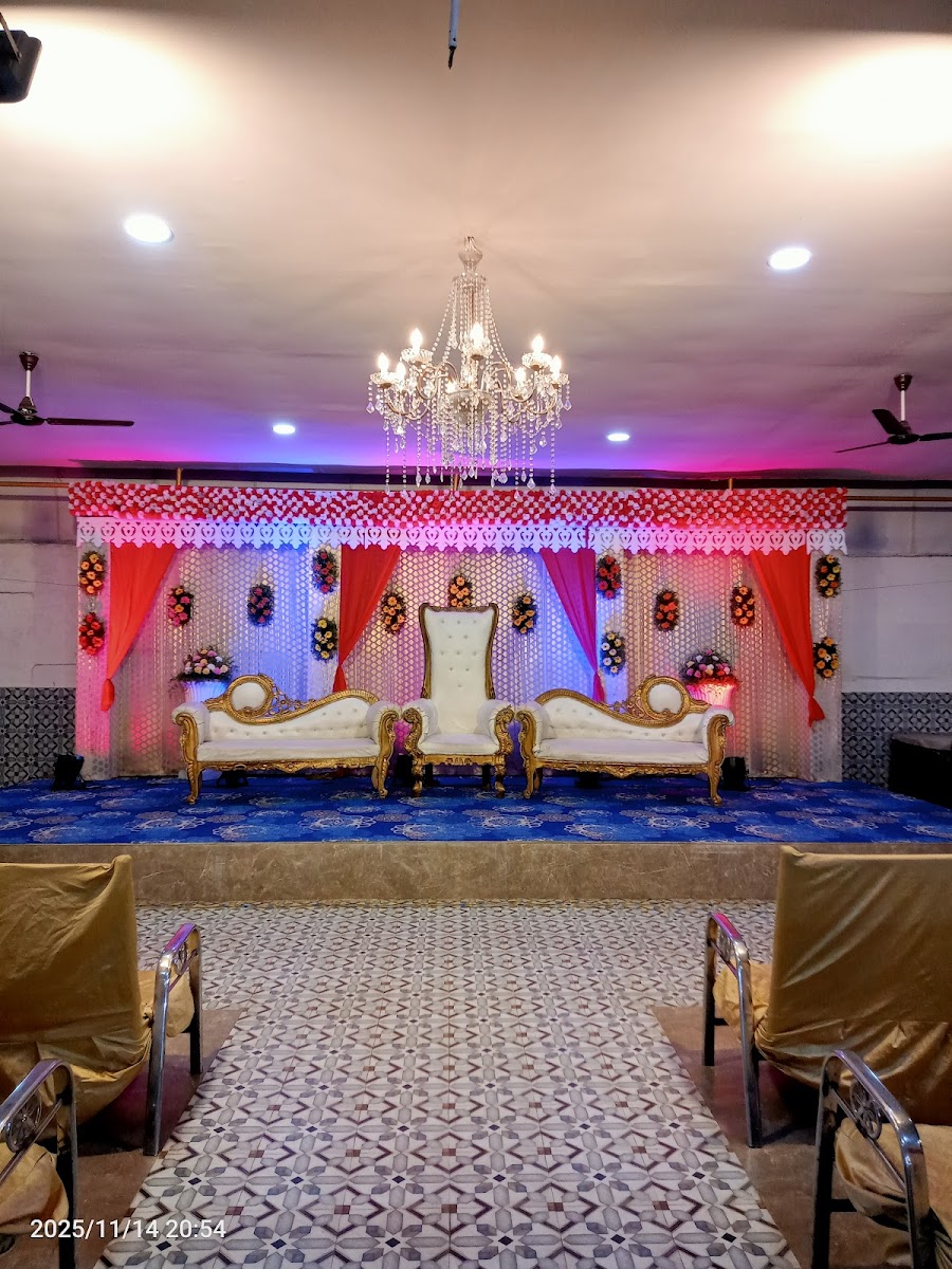 Dilkusha Function Hall — Banquet Hall in Hyderabad (on-site parking, in-house decoration, bar service available, 800–1200 guest capacity)