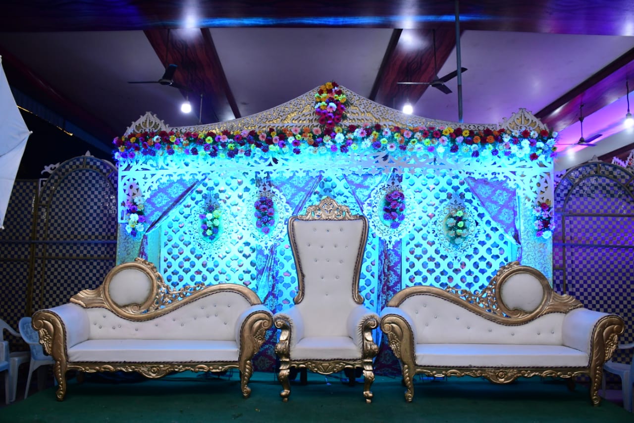 M.s Garden Function Hall — Banquet Hall in Falaknuma, Hyderabad (on-site parking, in-house decoration, bar service available, 300–450 guest capacity)