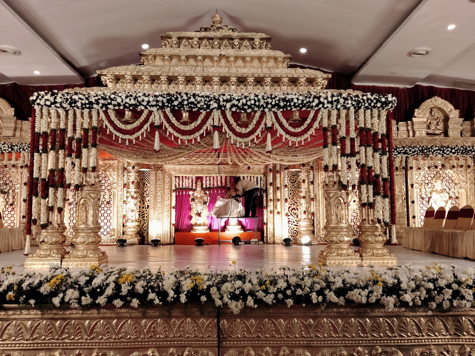 Kvr Convention — Banquet Hall in Kompally, Hyderabad (on-site parking, in-house decoration, DJ permitted, bar service available)