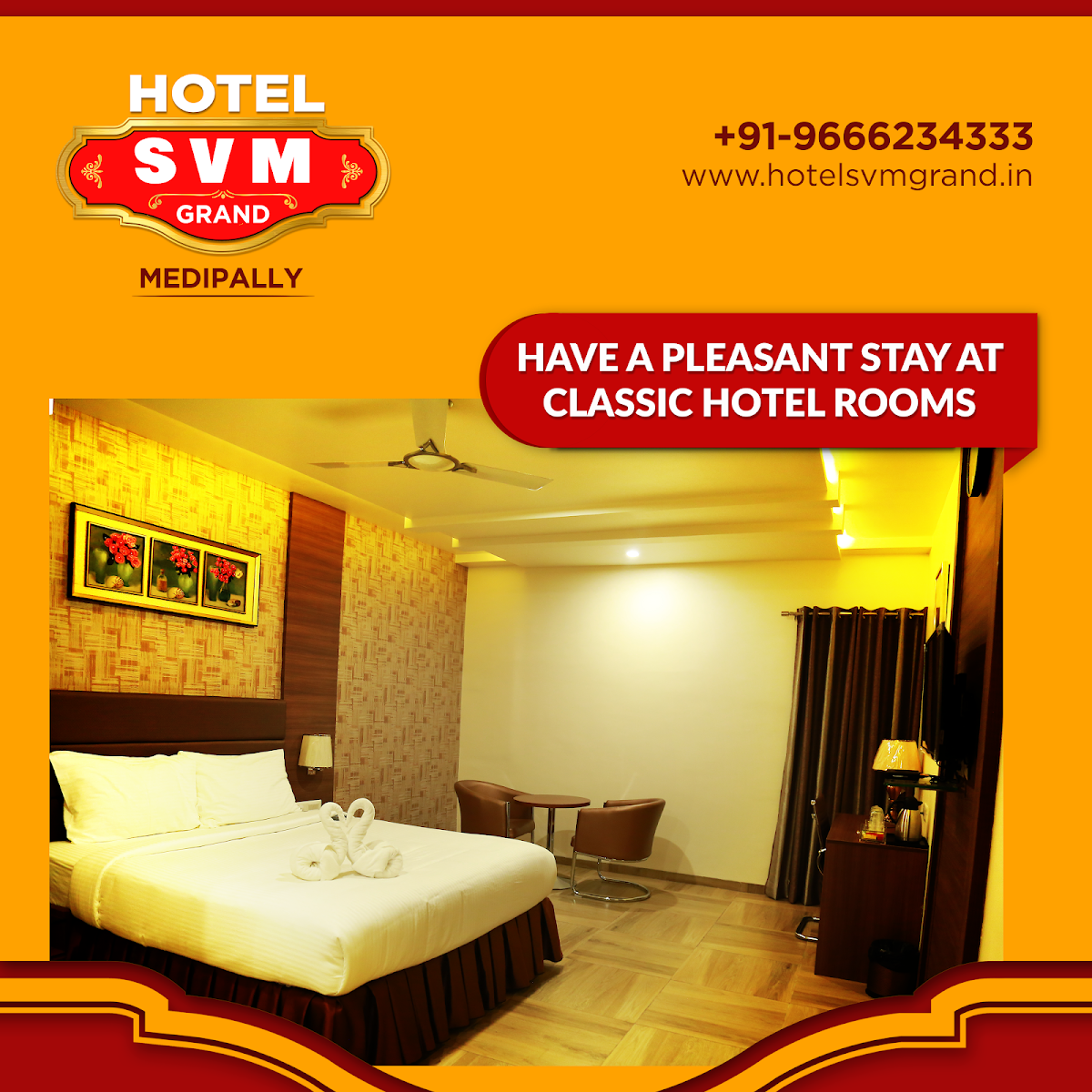 Hotel Svm Grand Medipally — Banquet Hall in Uppal, Hyderabad (on-site parking, in-house decoration, outside catering allowed, bar service available) — photo 3