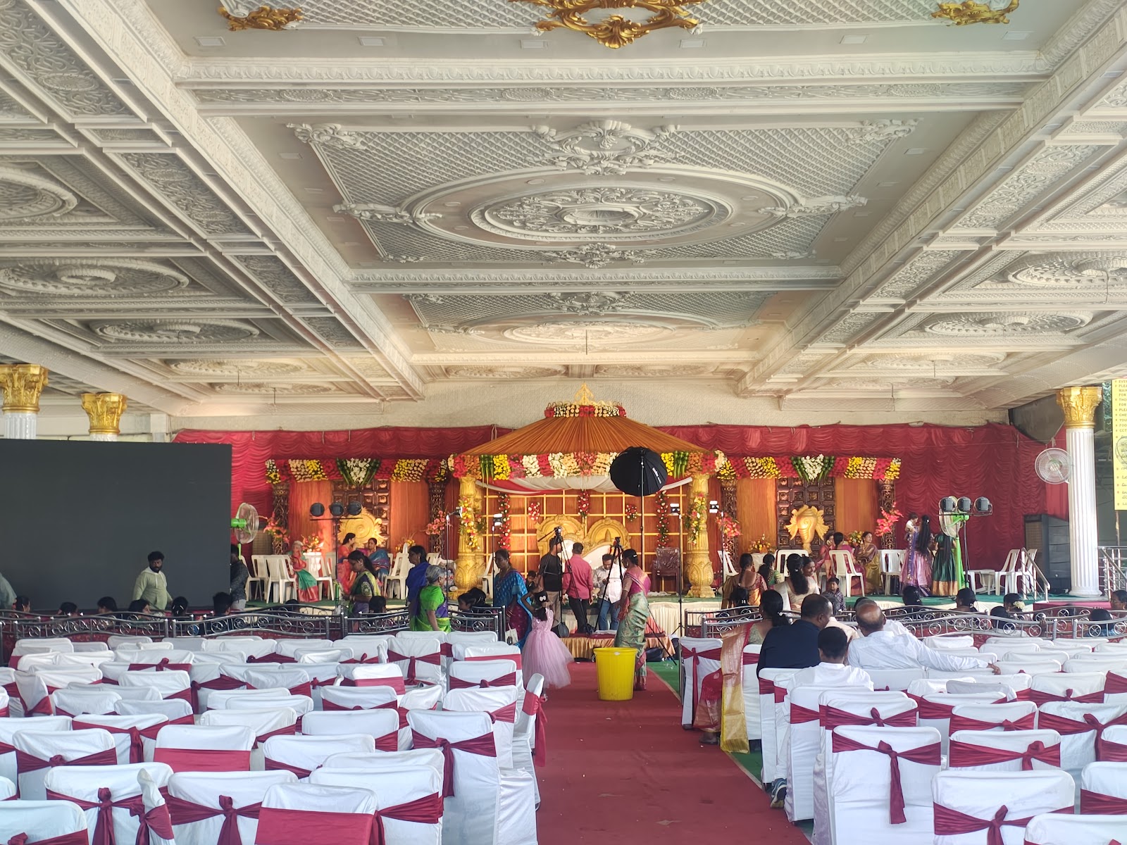 Tirumala Gardens — Banquet Hall in Hyderabad (on-site parking, in-house decoration, DJ permitted, bar service available)