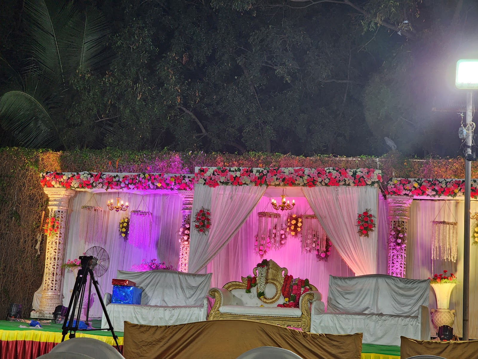 Chavan Gardens — Banquet Hall in Hyderabad (on-site parking, in-house decoration, bar service available, 800–1200 guest capacity)