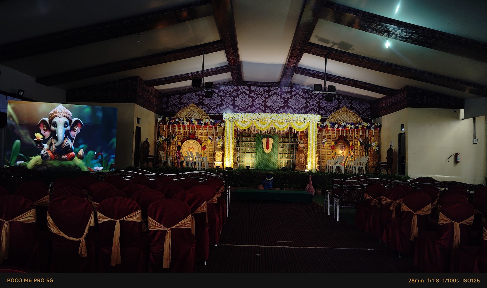Sri Balaji Function Hall — Banquet Hall in Malkajgiri, Hyderabad (on-site parking, in-house decoration, DJ permitted, bar service available) — photo 2
