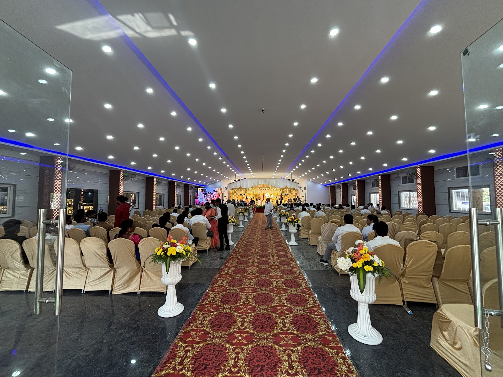 Brundavan Garden — Banquet Hall in Hyderabad (on-site parking, in-house decoration, DJ permitted, bar service available)
