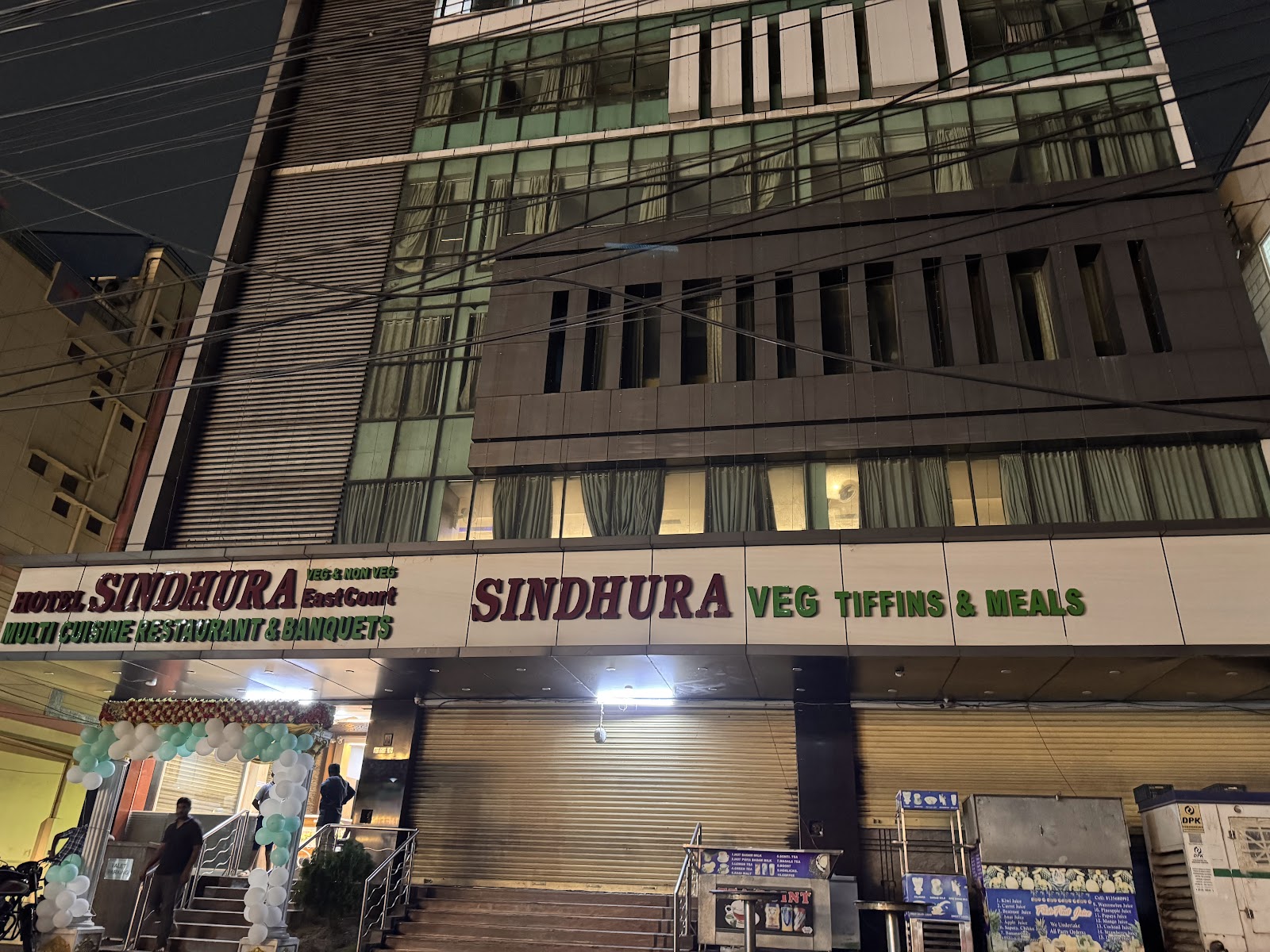 Hotel Sindhura Eastcourt — Banquet Hall in Hyderabad (on-site parking, in-house decoration, bar service available, 350–550 guest capacity)