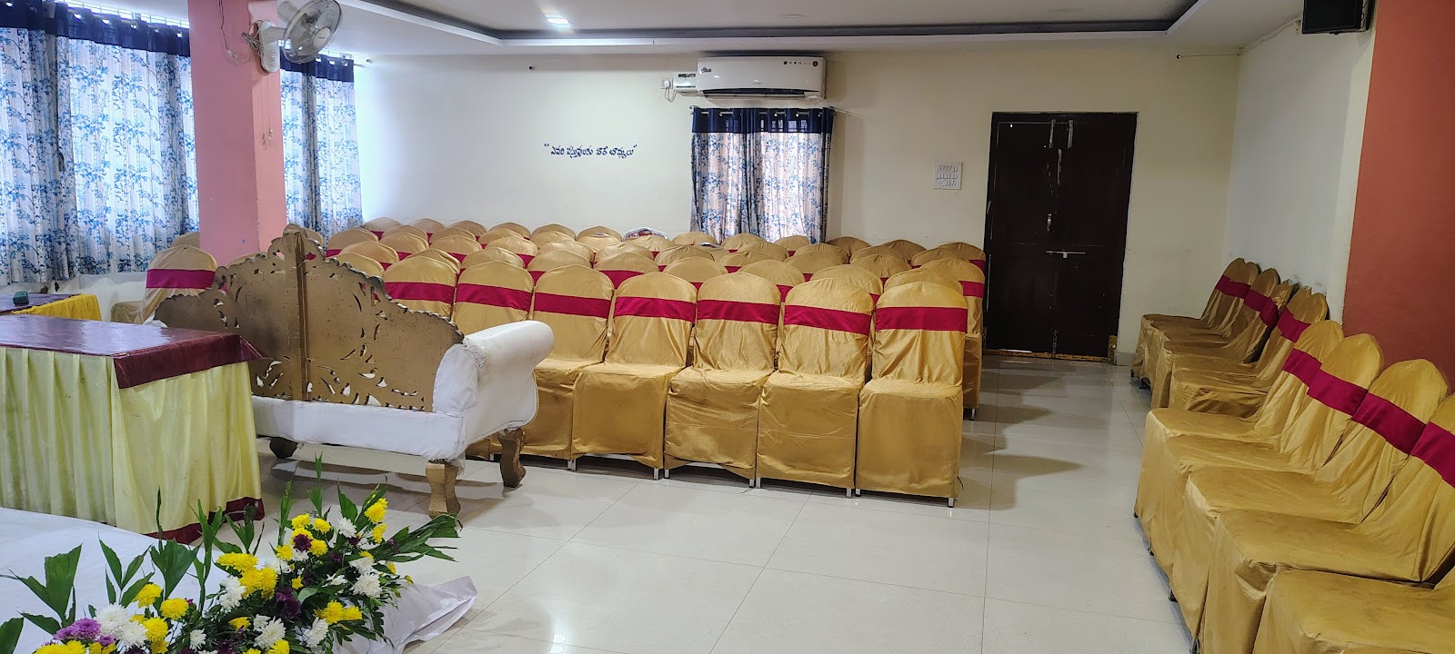 Kanaka Durga A/c Convention Hall — Banquet Hall in Hyderabad (on-site parking, in-house decoration, DJ permitted, bar service available)