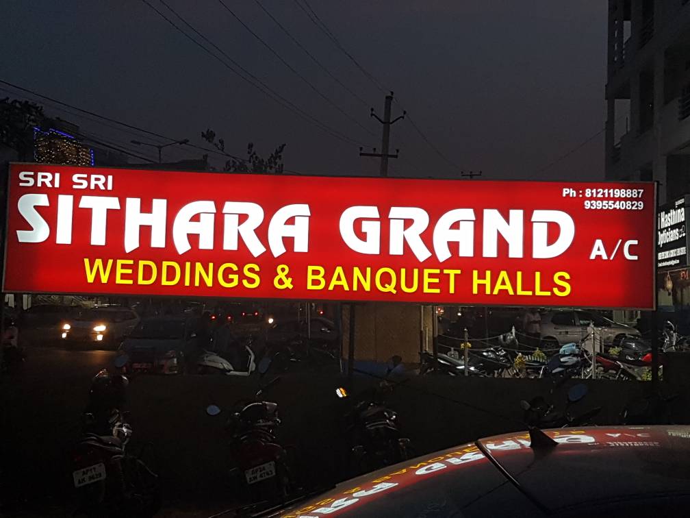 Sri Sri Sithara Grand Weddings & Banquet Halls — Banquet Hall in Karmanghat, Hyderabad (on-site parking, in-house decoration, outside catering allowed, bar service available)