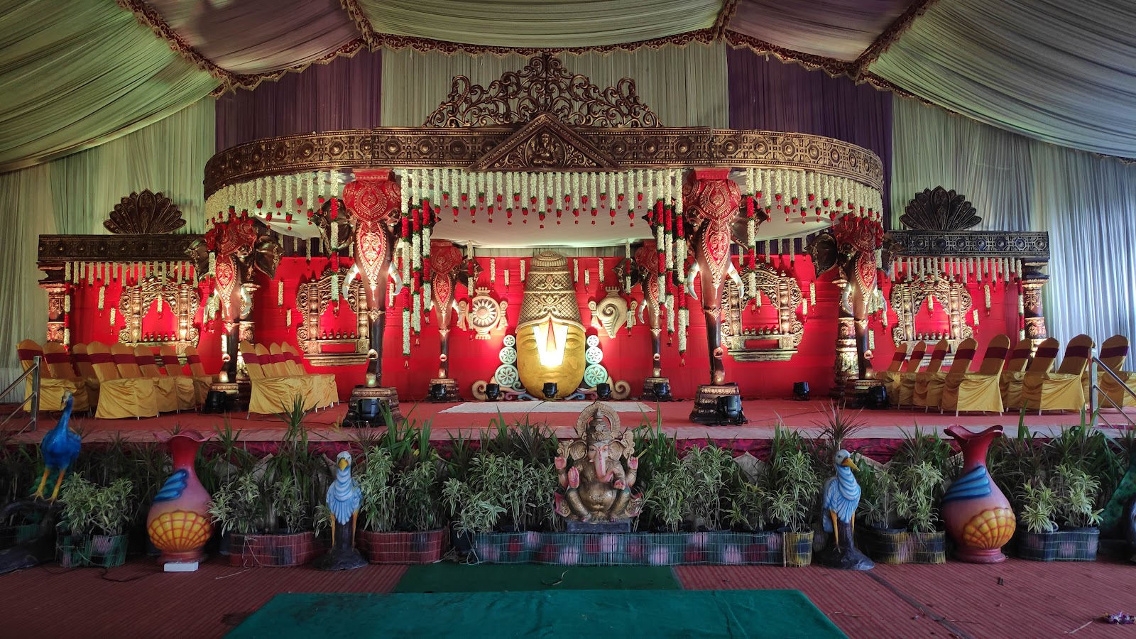 Chandra Gardens · Karmanghat — Banquet Hall in Karmanghat, Hyderabad (on-site parking, in-house decoration, bar service available, 800–1200 guest capacity) — photo 2