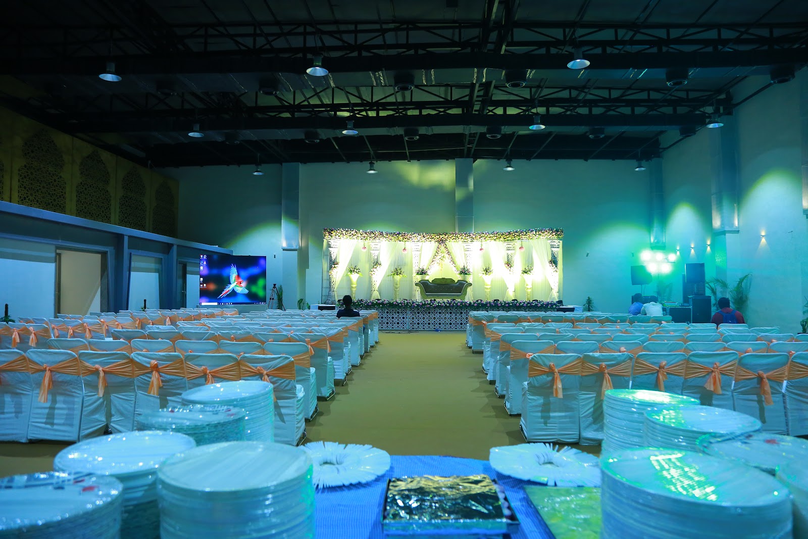 Poorna Konvention — Banquet Hall in Madhapur, Hyderabad (on-site parking, in-house decoration, DJ permitted, bar service available)