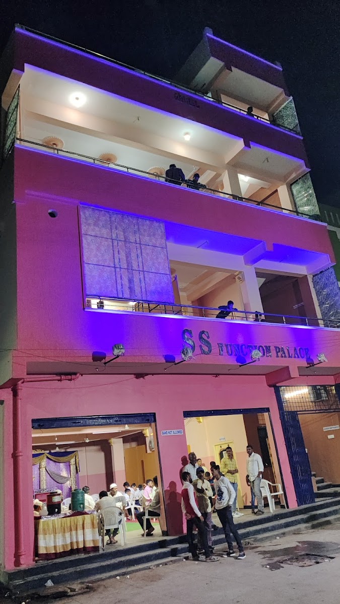 Ss Function Hall — Banquet Hall in Hyderabad (on-site parking, in-house decoration, bar service available, 80–150 guest capacity)