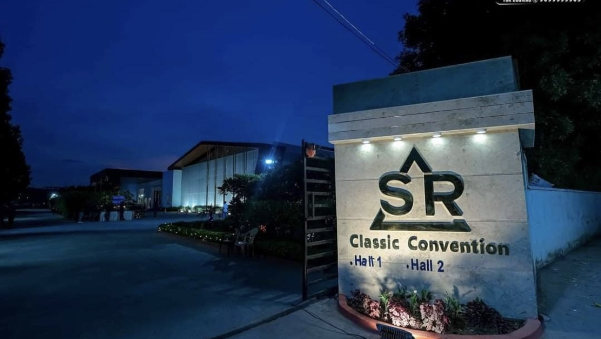 Sr Classic Convention — Banquet Hall in Hyderabad (on-site parking, in-house decoration, DJ permitted, bar service available)