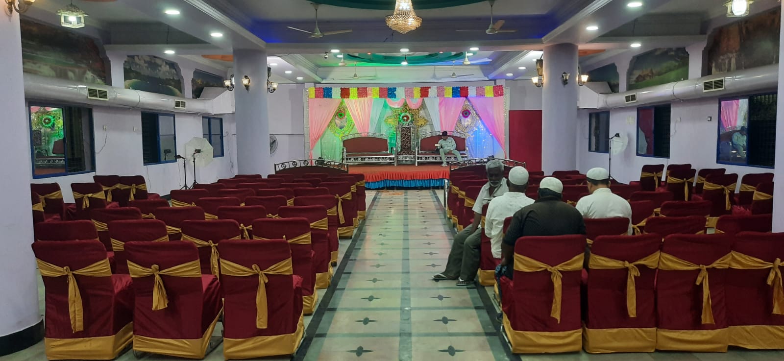 President Function Hall · Chandrayangutta — Banquet Hall in Hyderabad (on-site parking, in-house decoration, bar service available, 450–700 guest capacity)