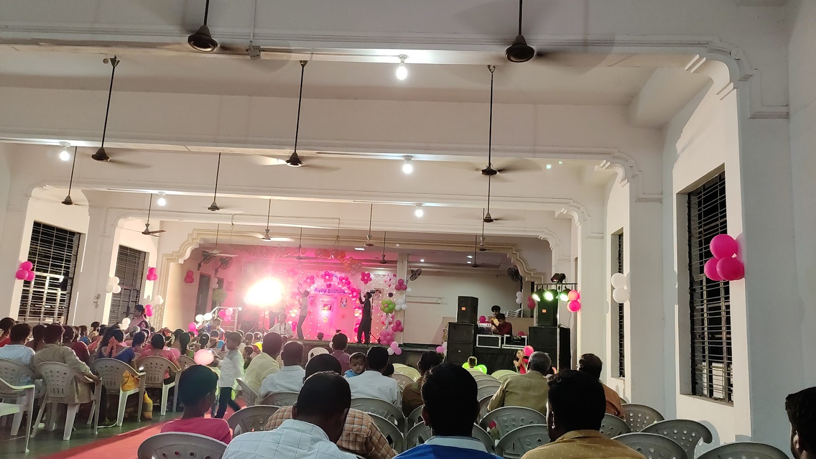 Adarsha Function Hall — Banquet Hall in Hyderabad (on-site parking, in-house decoration, bar service available, 500–750 guest capacity)
