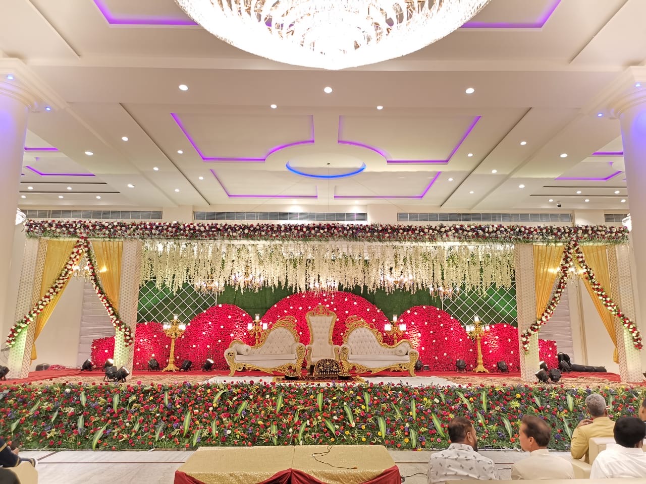 The G-max Convention A/c — Banquet Hall in Chandrayangutta, Hyderabad (on-site parking, in-house decoration, DJ permitted, bar service available)