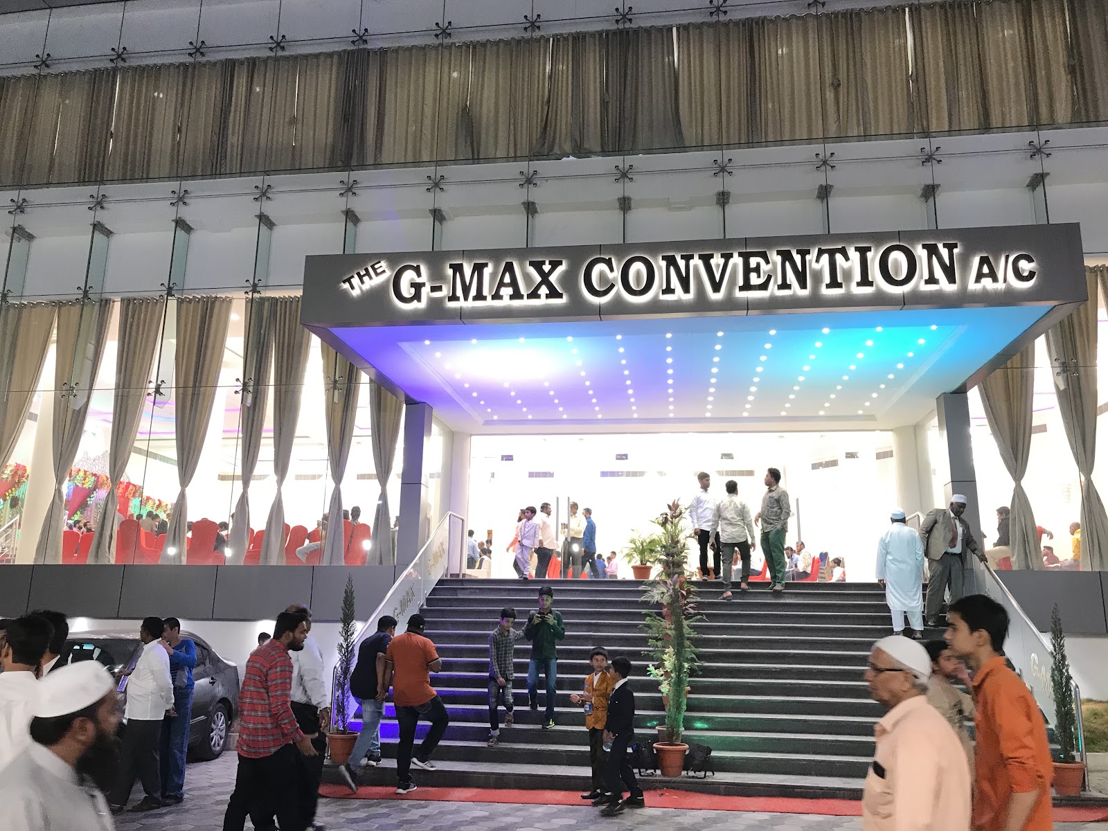 The G-max Convention A/c — Banquet Hall in Chandrayangutta, Hyderabad (on-site parking, in-house decoration, DJ permitted, bar service available) — photo 3