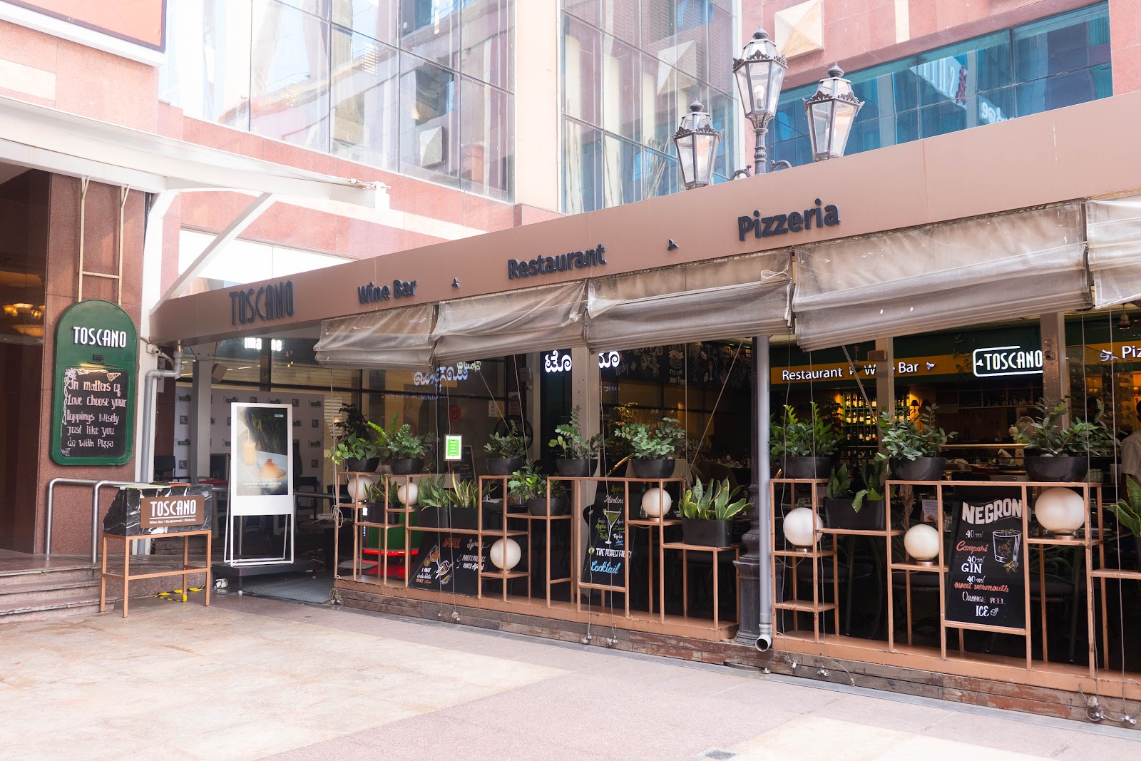 Toscano · Ashok Nagar — Banquet Hall in Bangalore (on-site parking, in-house decoration, DJ permitted, bar service available)