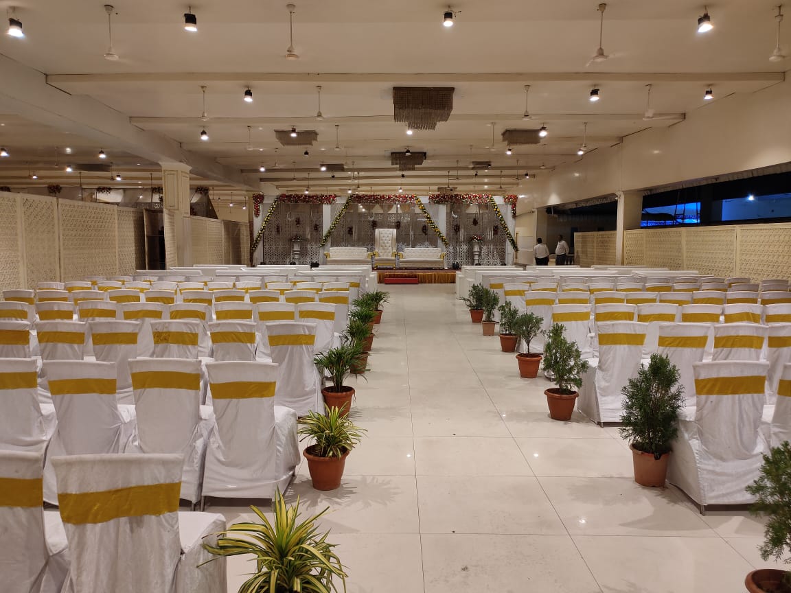 White Palace — Banquet Hall in Hyderabad (on-site parking, in-house decoration, DJ permitted, bar service available)