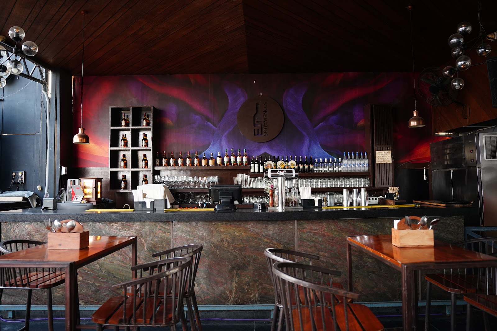 Stone Waters - Kitchen & Lounge — Pub/Bar in Hyderabad (on-site parking, in-house decoration, DJ permitted, bar service available)