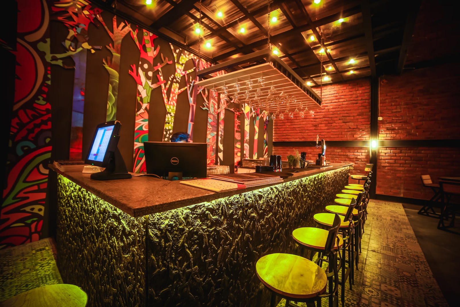 Mud brick kitchen and bar — Pub/Bar in Hyderabad (on-site parking, in-house decoration, DJ permitted, bar service available)