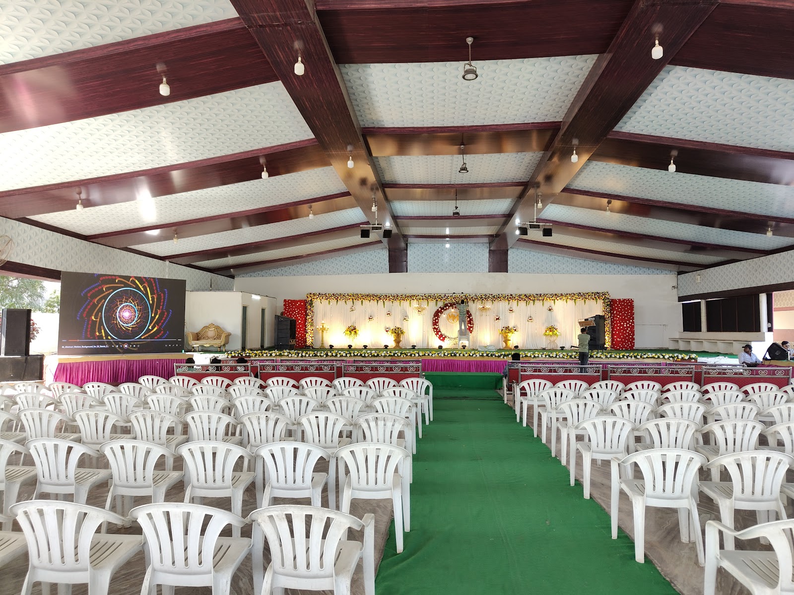 Shiva's Function Hall — Banquet Hall in Hyderabad (on-site parking, in-house decoration, bar service available, 600–900 guest capacity)