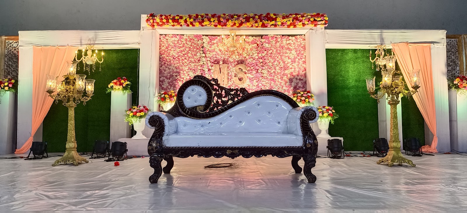 Singireddy shiva reddy gardens — Banquet Hall in Karmanghat, Hyderabad (on-site parking, in-house decoration, bar service available, 1500–2250 guest capacity) — photo 4