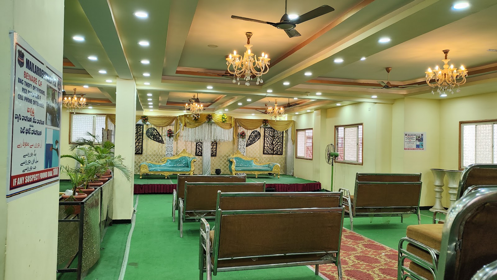 SK Palace Function Hall · Karmanghat — Banquet Hall in Karmanghat, Hyderabad (on-site parking, in-house decoration, bar service available, 500–750 guest capacity) — photo 2