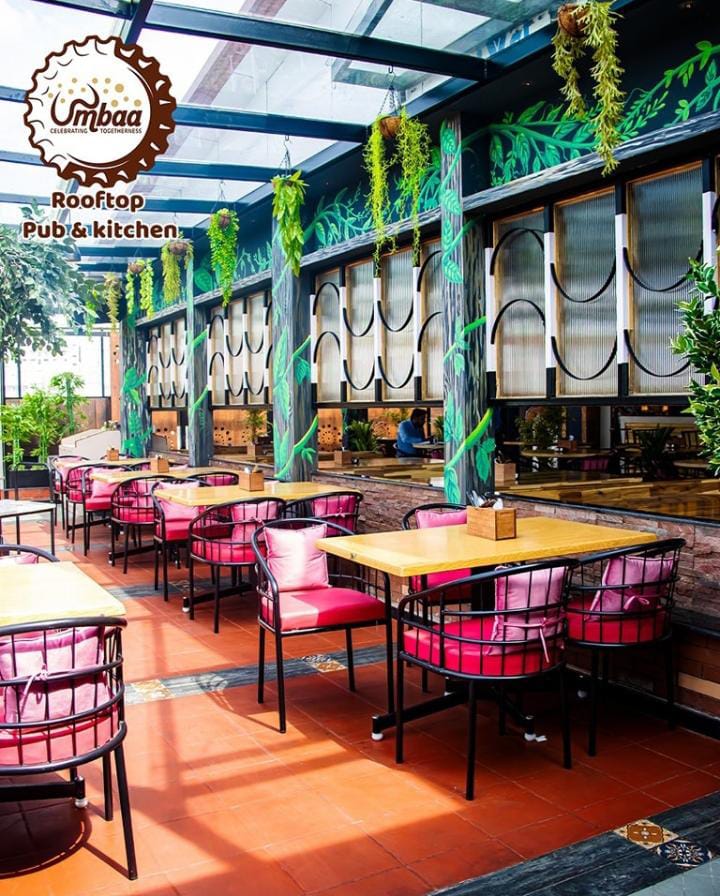 Umbaa Rooftop Pub & Kitchen — Pub/Bar in Bangalore (on-site parking, in-house decoration, DJ permitted, bar service available)