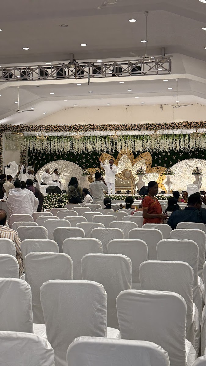 Jaya Gardens — Banquet Hall in Hyderabad (on-site parking, in-house decoration, DJ permitted, bar service available)
