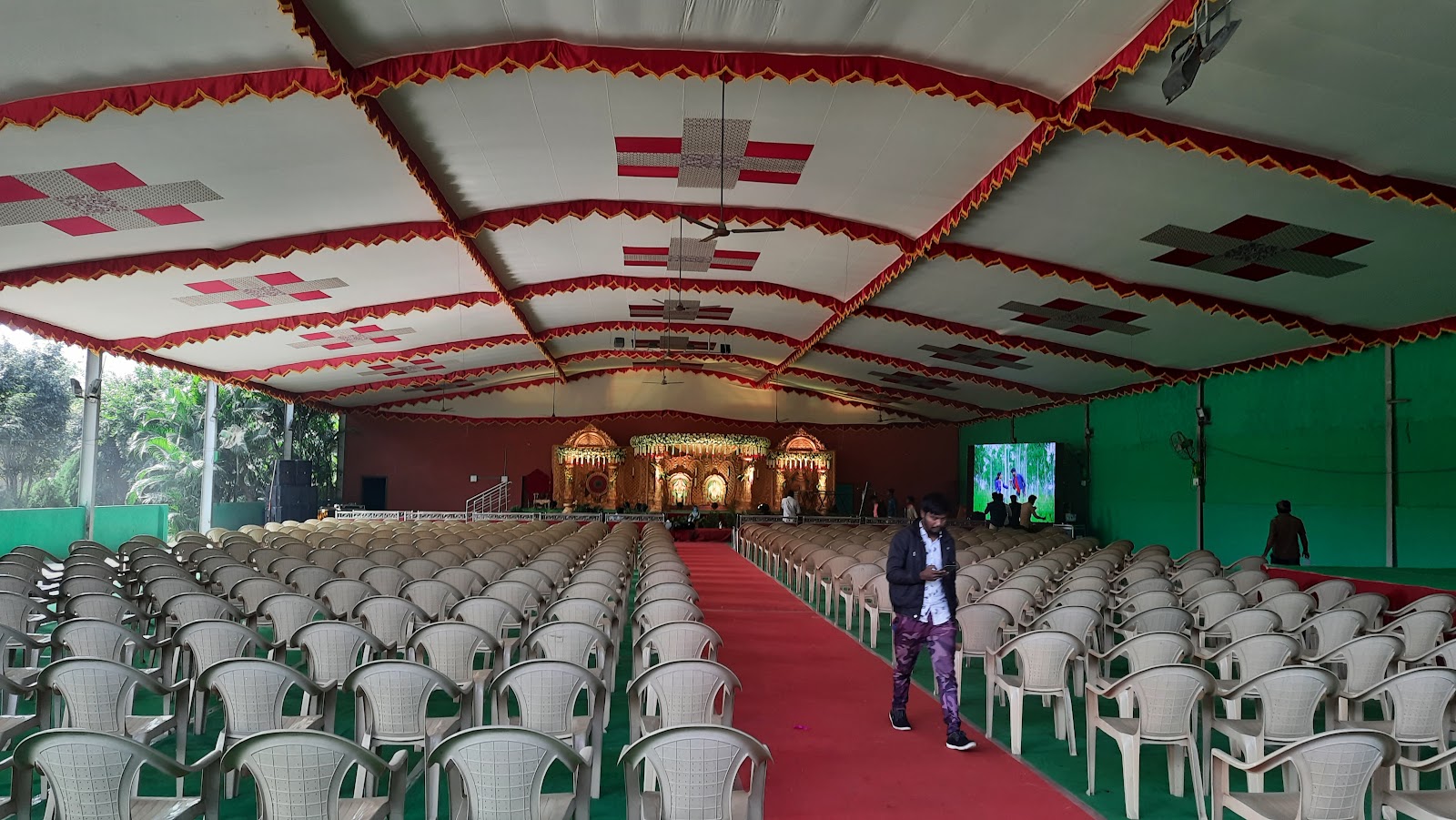 N Mohan Reddy Garden Function Hall — Banquet Hall in Nizampet, Hyderabad (on-site parking, in-house decoration, DJ permitted, bar service available)