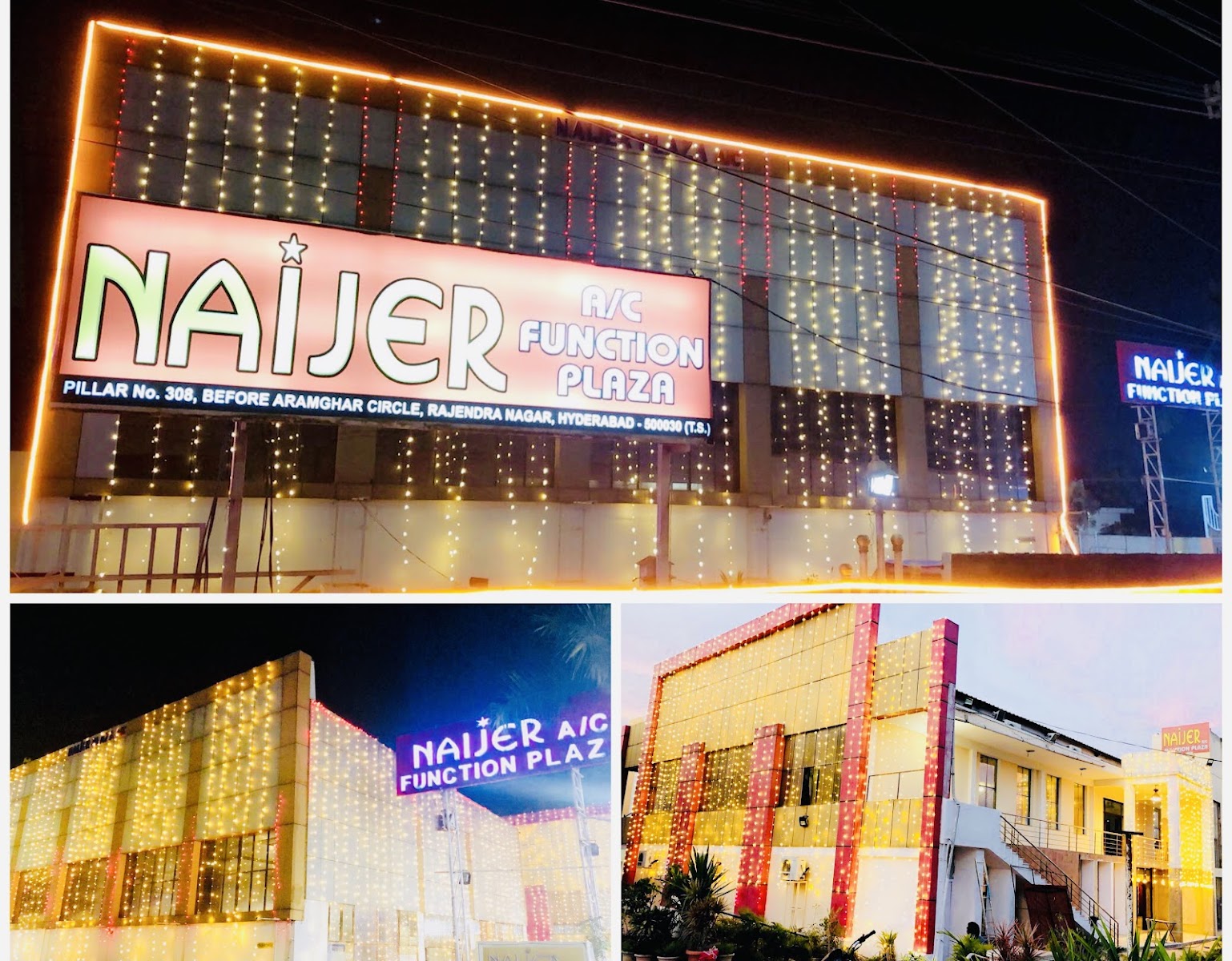 Naijer A/c Function Plaza — Banquet Hall in Sivarampalli, Hyderabad (on-site parking, in-house decoration, outside catering allowed, bar service available) — photo 2
