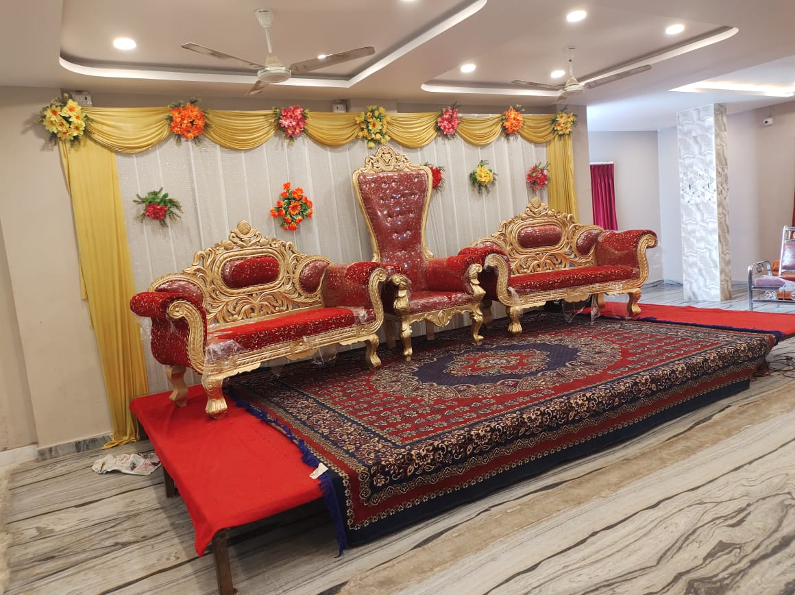 Khushi Function Hall · Borabanda — Banquet Hall in Borabanda, Hyderabad (on-site parking, in-house decoration, bar service available, 1000–1200 guest capacity) — photo 2