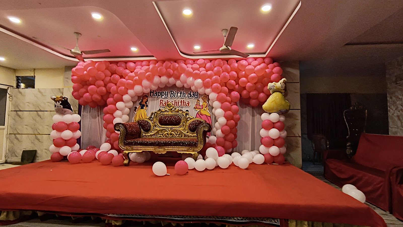 Khushi Function Hall · Borabanda — Banquet Hall in Borabanda, Hyderabad (on-site parking, in-house decoration, bar service available, 1000–1200 guest capacity) — photo 4