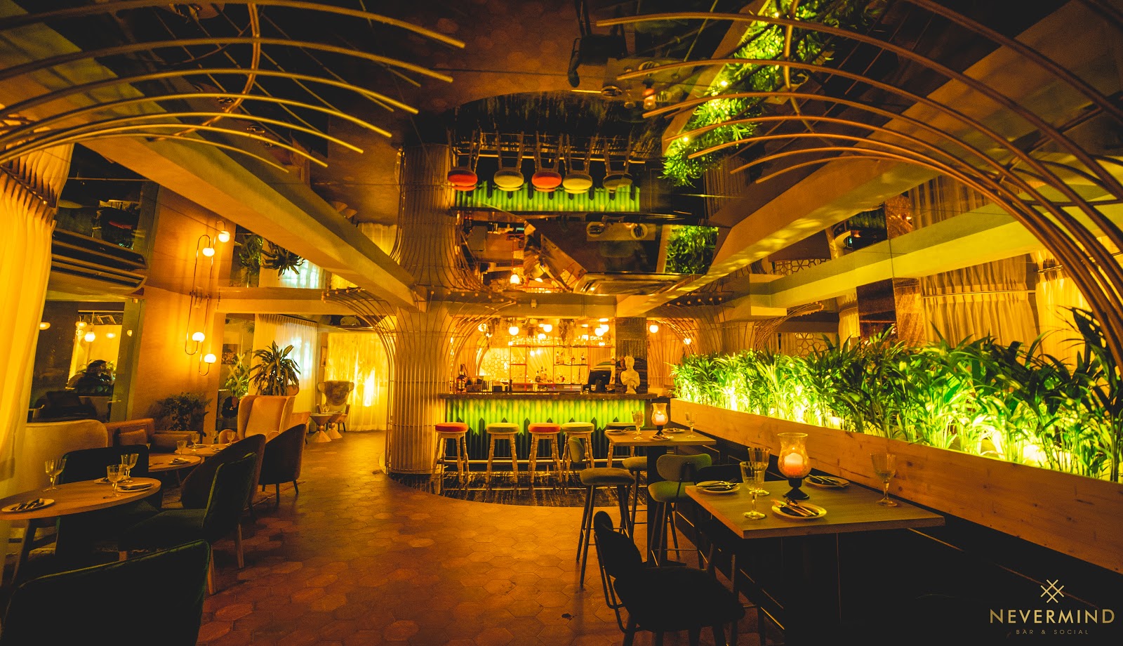 NEVERMIND — Banquet Hall in Bangalore (on-site parking, in-house decoration, DJ permitted, bar service available)