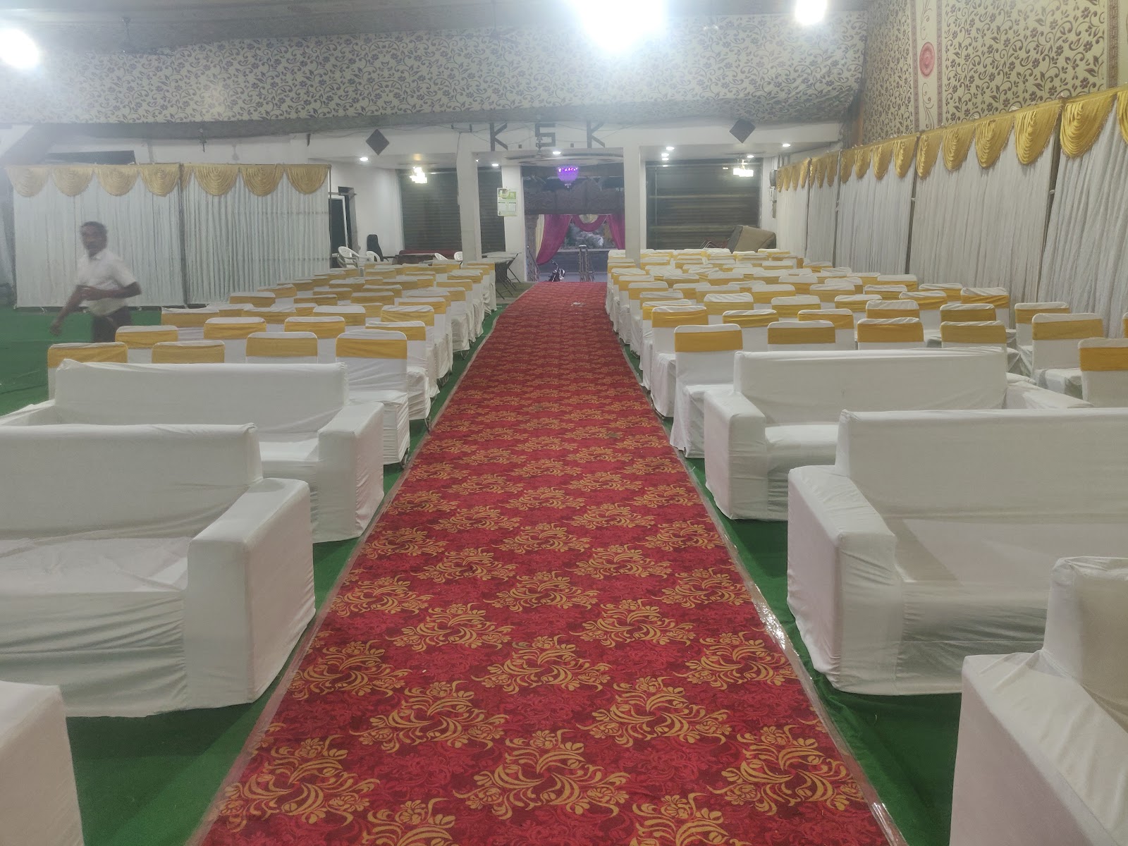 KSK Function Hall — Banquet Hall in Amberpet, Hyderabad (on-site parking, in-house decoration, DJ permitted, bar service available) — photo 2