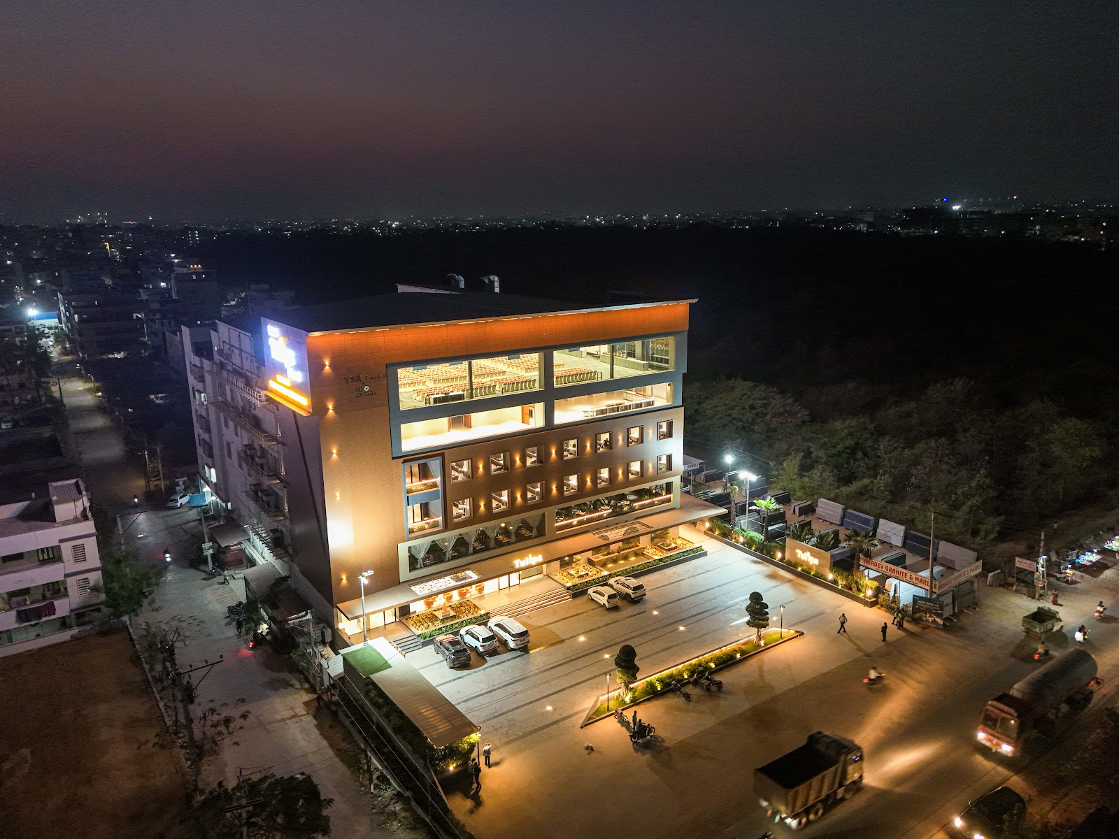 Hotel Tulips Grand · Boduppal — Banquet Hall in Boduppal, Hyderabad (on-site parking, in-house decoration, outside catering allowed, bar service available) — photo 3