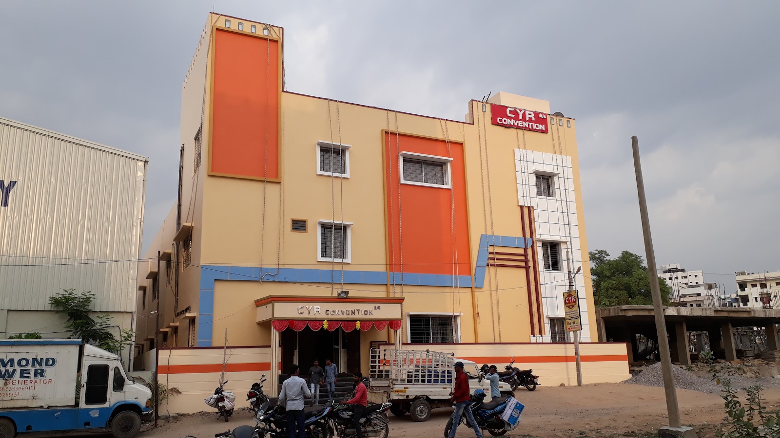 CYR Convention Hall — Banquet Hall in Hyderabad (on-site parking, in-house decoration, bar service available, 400–650 guest capacity)
