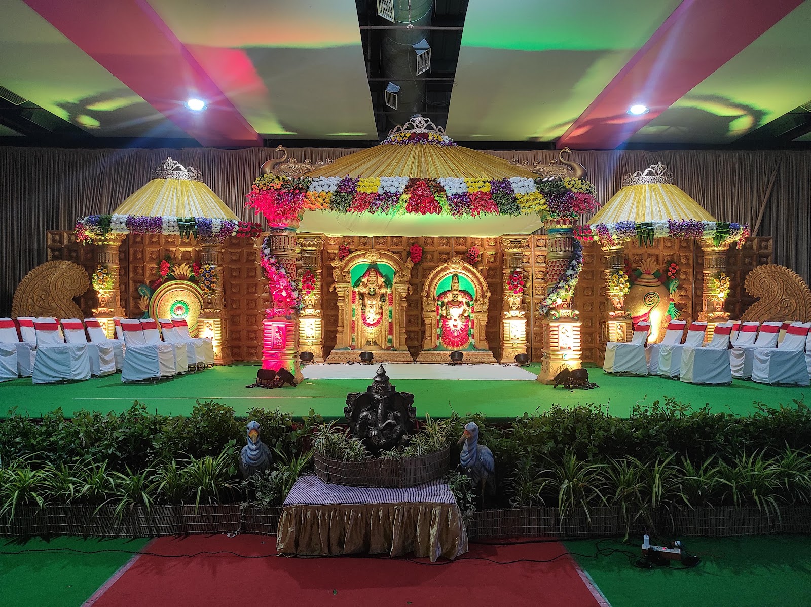 M Convention Center — Banquet Hall in Hyderabad (on-site parking, in-house decoration, DJ permitted, bar service available)