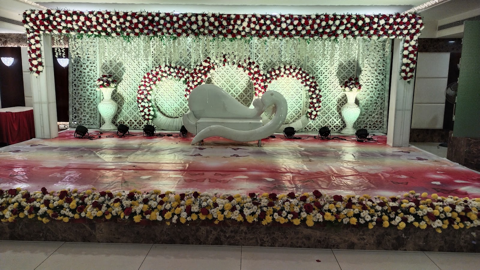 KHR Convention — Banquet Hall in Nizampet, Hyderabad (on-site parking, in-house decoration, DJ permitted, bar service available)